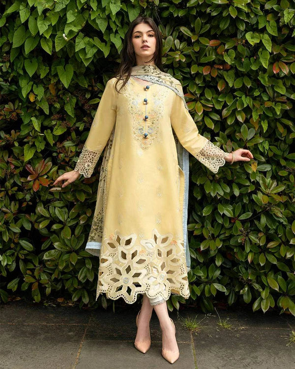 FF3026 – 3PC Stitched Embroidered Lawn Suit