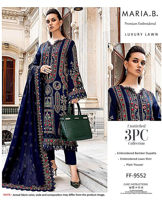Libaas FF-9544 Embroidered Lawn Suit IBX Collection Pakistan