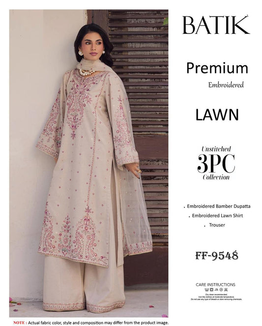 Ramsha FF-9543 Embroidered Lawn Suit IBX Collection Pakistan